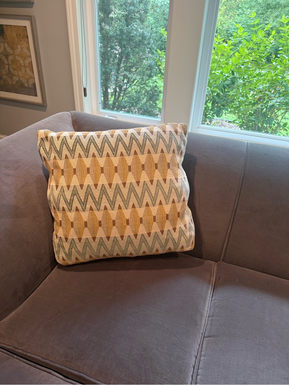 Set of 4 Chevron Accent Pillow covers in - Home Accents